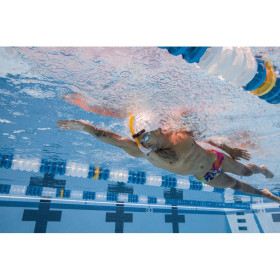 Tuba frontal adulte FINIS Swimmer's snorkel Rose