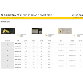 Finis Zoomers Z2 Gold