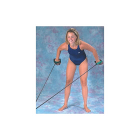 Strechcordz With Paddles / Avec Plaquettes - Elastiques avec plaquettes pour les mains - 5 résistances