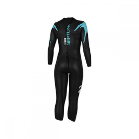 ZEROD  NEPTUNE Femme Black Turquoise - Combinaison Triathlon Femme 