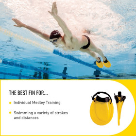 FINIS Positive Drive Fin Mini Palmes pour 4 Nages 