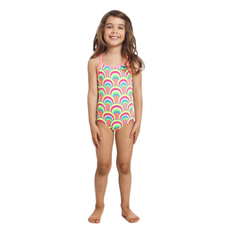 Maillot Funkita petite fille 1 piece Sea Shells Toddler Fille | Les4Nages