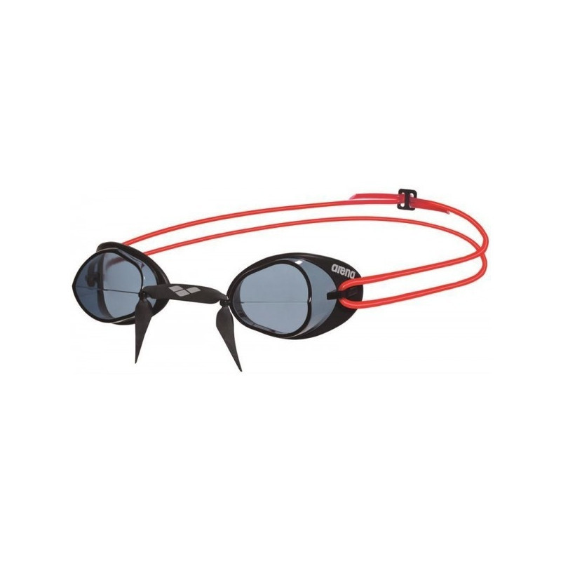 Lunettes ARENA Swedix Smoke / Red - Lunettes Natation