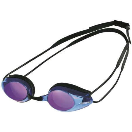 Lunettes Arena TRACKS MIRROR -  Black Blue Multi Black - Lunettes Natation