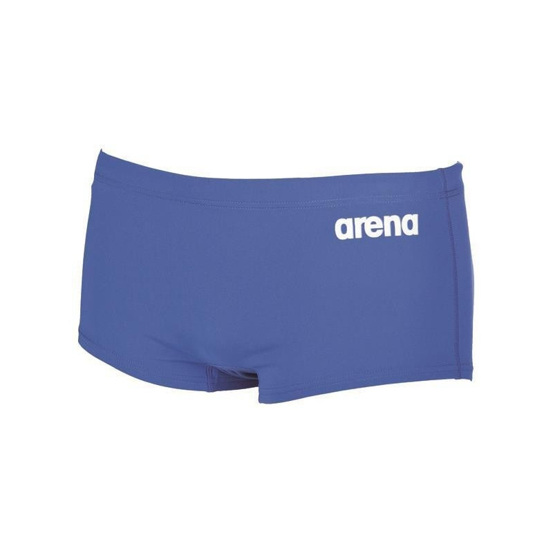 Arena Solid Squared Short - Royal White - Boxer Natation Homme