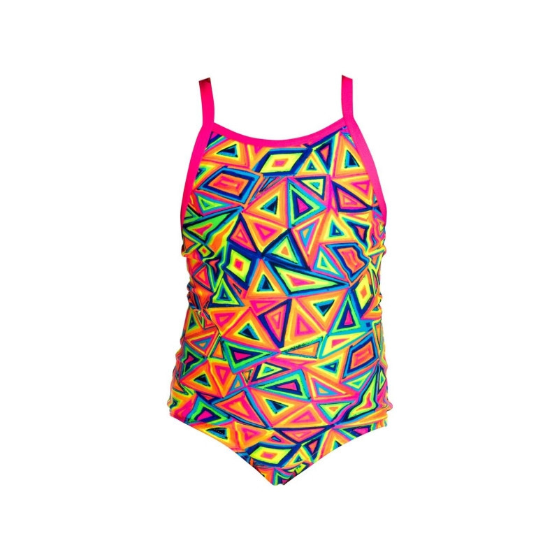 Maillot Funkita petite fille 1 piece Crazy Crayon  Toddler Fille