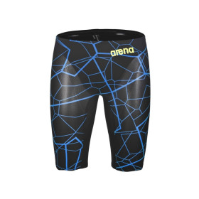 ARENA PowerSkin  CARBON Air - Black Bright Blue Edition Limitée - Jammer Natation