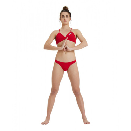 Bas de Maillot 2 pièces ARENA Solid Bottom Red | Les4Nages