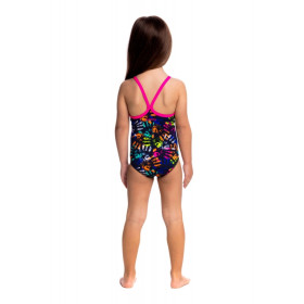 Funkta Toddler Hands Off - Maillot Fille 1 à 7 ans