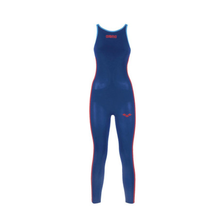 ARENA Powerskin Femme Open Water R-Evo+  Full Body - Closed Back (Dos Fermé) - OCEAN BLUE