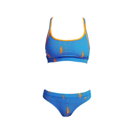 Funkita Fille Ocean Swim - Racerback Two Piece - Maillot Natation