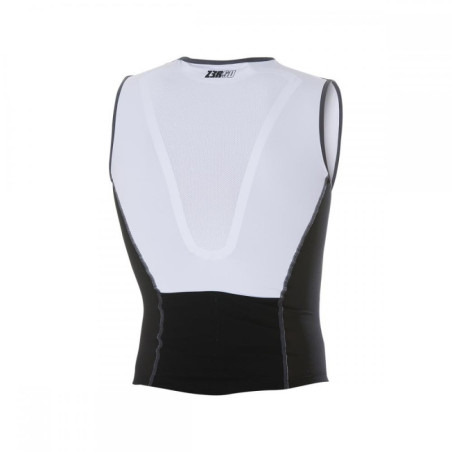 ZEROD ELITE MAN BLACK SERIES - Singlet Triathlon Homme sans manches  | Les4Nages