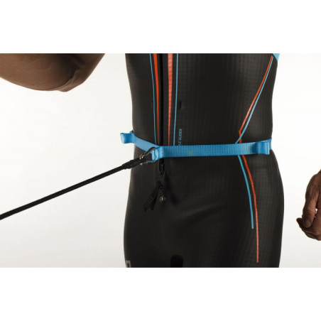 Corde Coéquipiers SWIMRUN ZEROD SWR TEAM LEASH - BLACK | Les4Nages