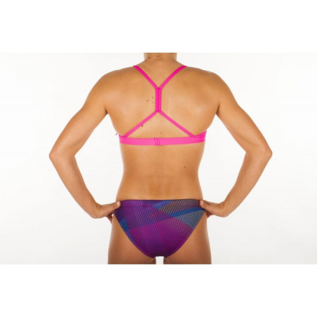 ZEROD CROSSING LINES - Maillot de bain Femme 2 pièces - Bas maillot de bain | Les4Nages