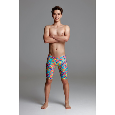 Funky Trunks Boy Panel Pop - Jammer Natation Garçon | Les4Nages