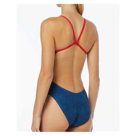 TYR Liberty Cutoutfit - Maillot Natation Femme | Les4Nages