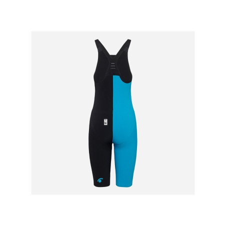 JAKED JKEEL Black Turquoise - Dos Fermé - Combinaison Natation Femme Compétition | Les4Nages
