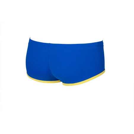 ARENA One biglogo Neon Blue Yellow Star - Low waist short - Boxer Natation Homme - Bleu et Jaune