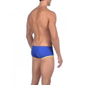 ARENA One biglogo Neon Blue Yellow Star - Low waist short - Boxer Natation Homme 