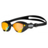 ARENA Cobra TRI SWIPE Mirror - Yellow Copper Black - Lunettes Triathlon et Eau Libre Noir et Jaune