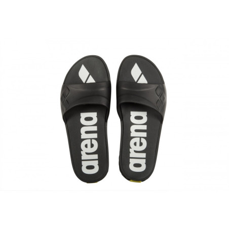 ARENA Watergrip Woman Black Grey - Claquettes Femmes Natation | Les4Nages