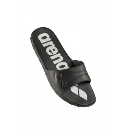 ARENA Watergrip Woman Black Grey - Claquettes Femmes Natation | Les4Nages