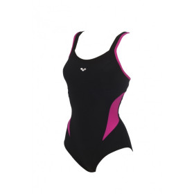Arena Bodylift MAKIMURAX Black Rose Violet  -  Maillot  Aquagym et Piscine Femme