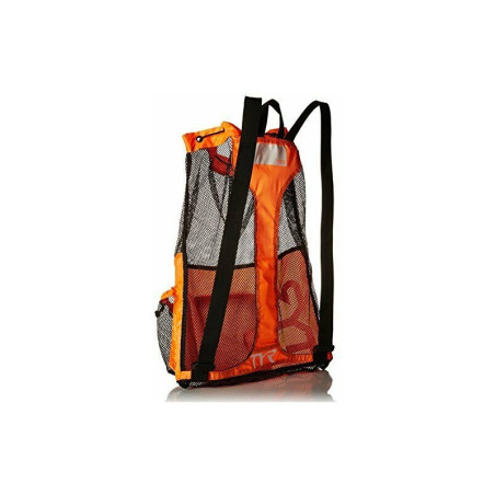 Mesh Bag Tyr Big Mesh Mummy 40 Litres - fluo orange | Les4Nages