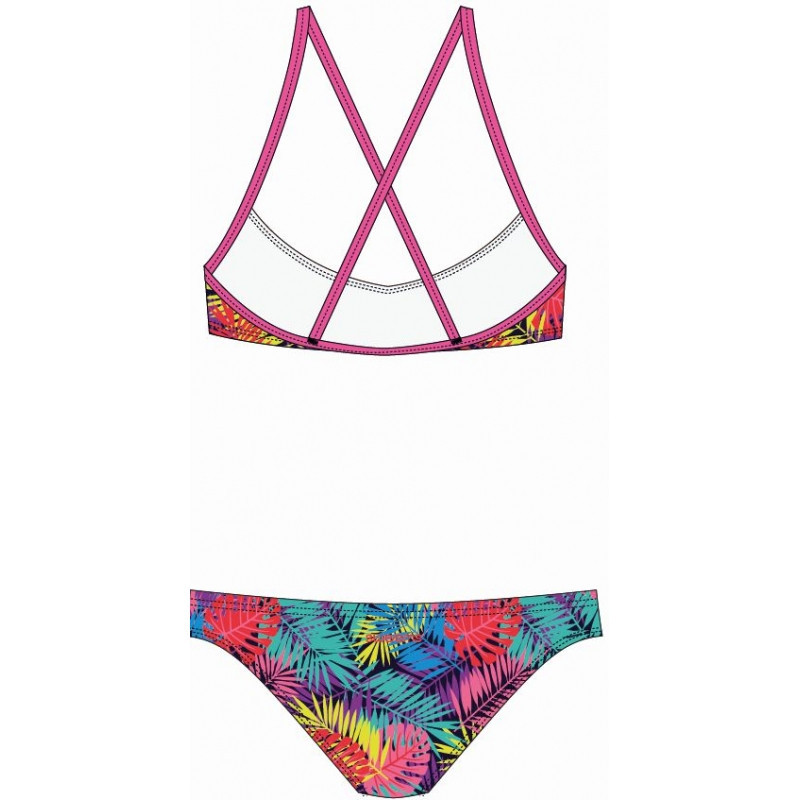 Maillot de bain SWEAMS PALMS - Maillot femme 2 pieces