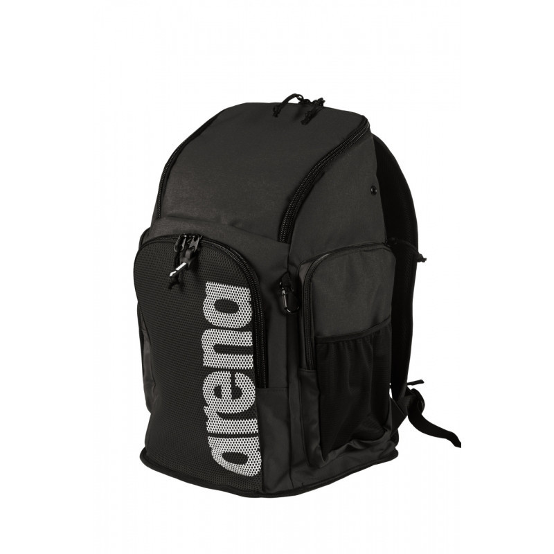 ARENA Team Backpack 45 - Team  Black  Melange - Sac à Dos Natation, Sport et Piscine