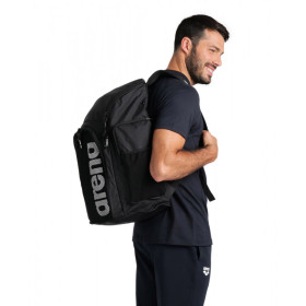 ARENA Team Backpack 45 - Team  Black  Melange - Sac à Dos Natation, Sport et Piscine