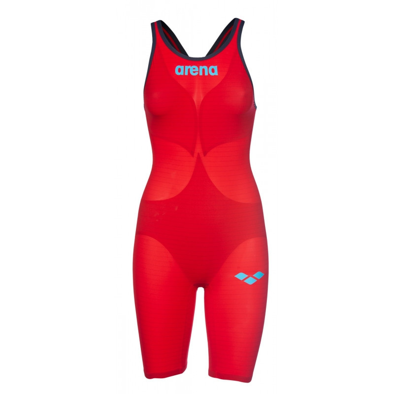 ARENA Powerskin Carbon Air² 2 Femme - Red - Dos Ouvert -  Combinaison Natation Femme