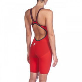 ARENA Powerskin Carbon Air² 2 Femme - Red - Dos Ouvert -  Combinaison Natation Femme