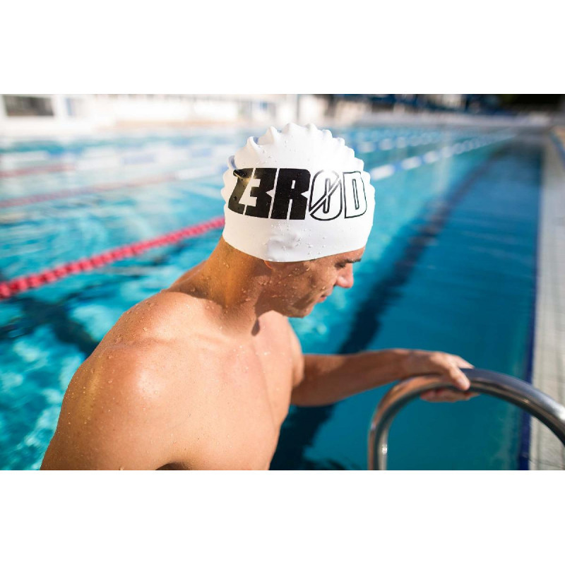 Bonnet de bain Zerod ARMADA WHITE