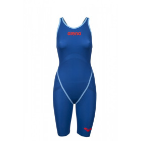 ARENA Carbon CORE FX  Dos ouvert Powerskin - Ocean Blue -  Combinaison Natation Femme