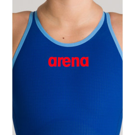 ARENA Carbon CORE FX  Dos ouvert Powerskin - Ocean Blue -  Combinaison Natation Femme