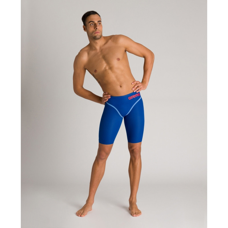 ARENA Carbon CORE FX Powerskin - Ocean Blue - Jammer Natation Homme compétition