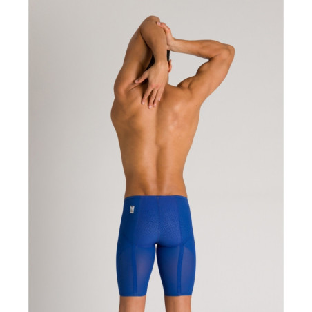 ARENA Carbon GLIDE Powerskin - Ocean Blue - Jammer Natation Homme compétition | Les4Nages