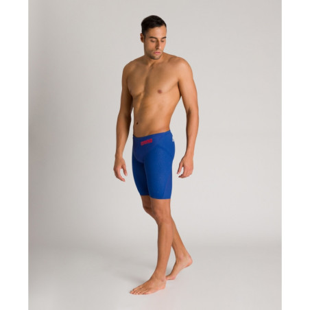 ARENA Carbon GLIDE Powerskin - Ocean Blue - Jammer Natation Homme compétition | Les4Nages