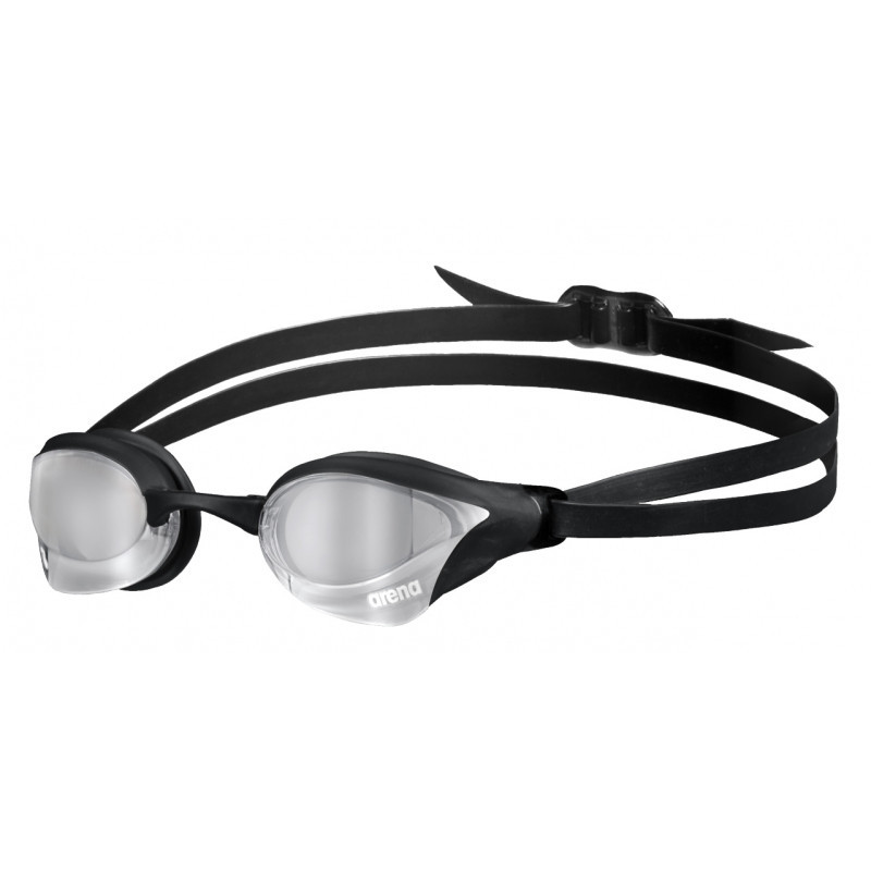 ARENA Cobra Core Swipe Mirror  - Silver Black - Lunettes Natation