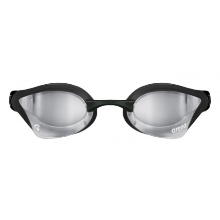 ARENA Cobra Core Swipe Mirror - Silver Black - Lunettes Natation | Les4Nages