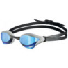 ARENA Cobra Core Swipe Mirror  - Blue White - Lunettes Natation