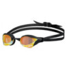 ARENA Cobra Core Swipe Mirror  - Yellow Copper Black - Lunettes Natation