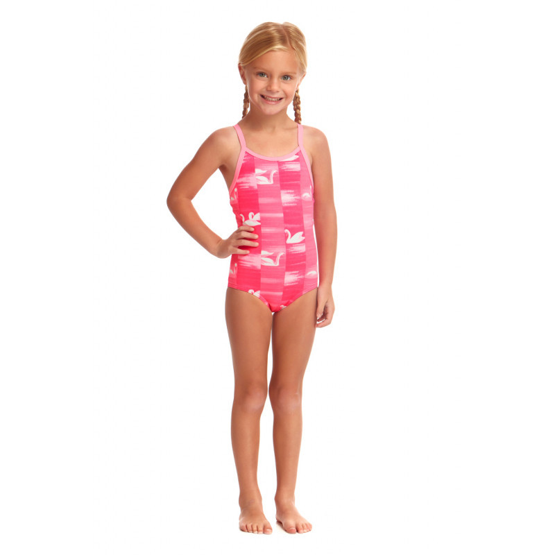 Funkita Toddler (1-7 ans) SWAN LAKE - Maillot Fille Natation