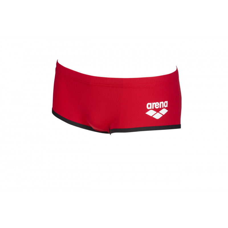 ARENA One biglogo Red Black Low waist short - Boxer Natation Homme