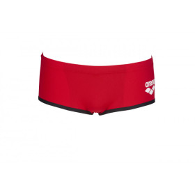 ARENA One biglogo Red Black Low waist short - Boxer Natation Homme