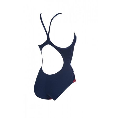 ARENA COUNTRY FLAGS USA Flag - Light Drop Back - Maillot Natation Femme 1 piece | Les4Nages
