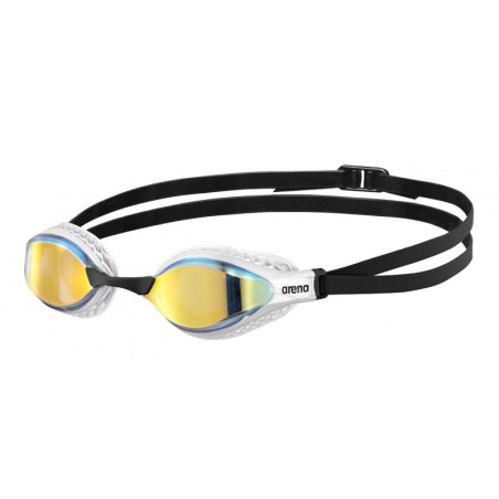 ARENA Air Speed Mirror - Yellow Copper White- Lunettes Natation