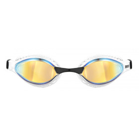 ARENA Air Speed Mirror - Yellow Copper White- Lunettes Natation