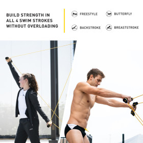 FINIS Slide Dryland Trainer - Reproduit les mouvements de la natation